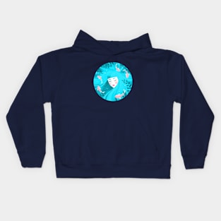 Lost in the sea of my thoughts Kids Hoodie